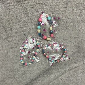 Colorful Beaded Bracelets Set